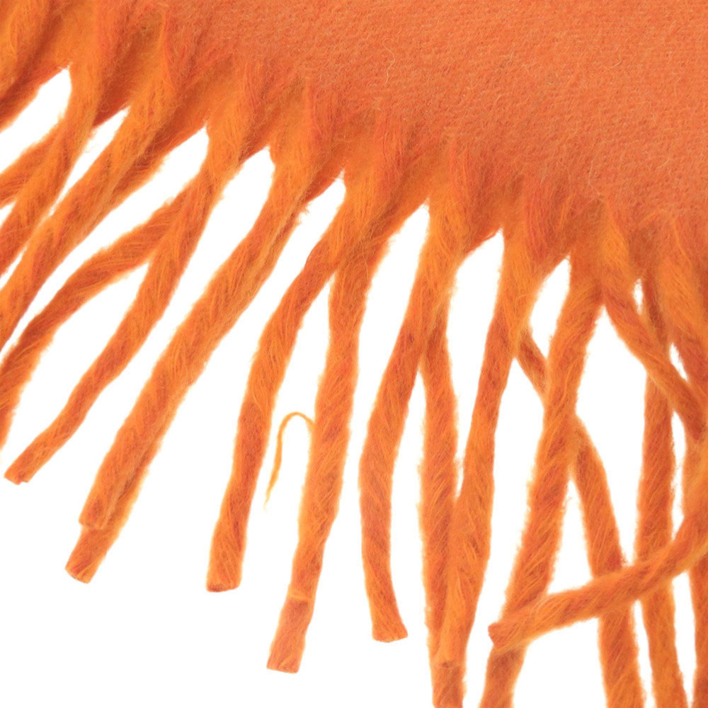 HERMES Authentic Orange Scarf - Picture 7 of 10